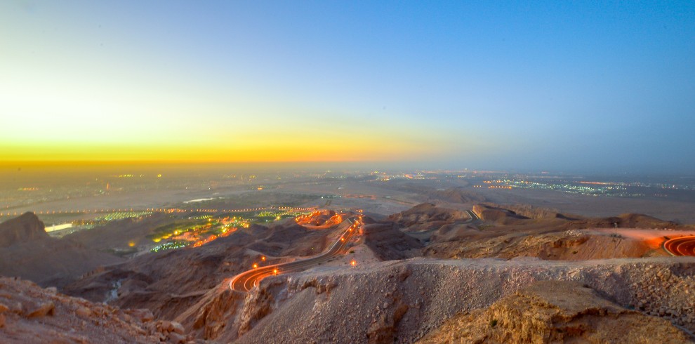 al ain city top view